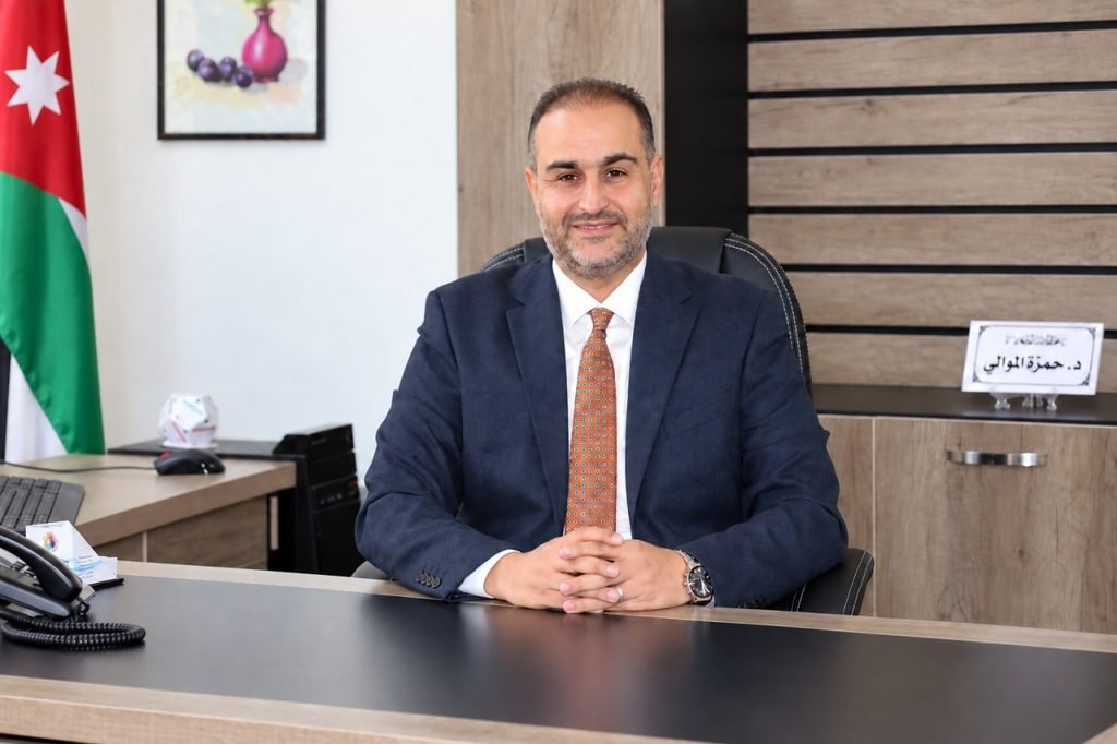 Prof. Dr. Hamzah Al-Mawali during his university leadership service